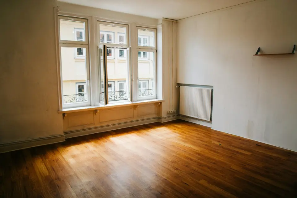 Appartement vide entre deux locations